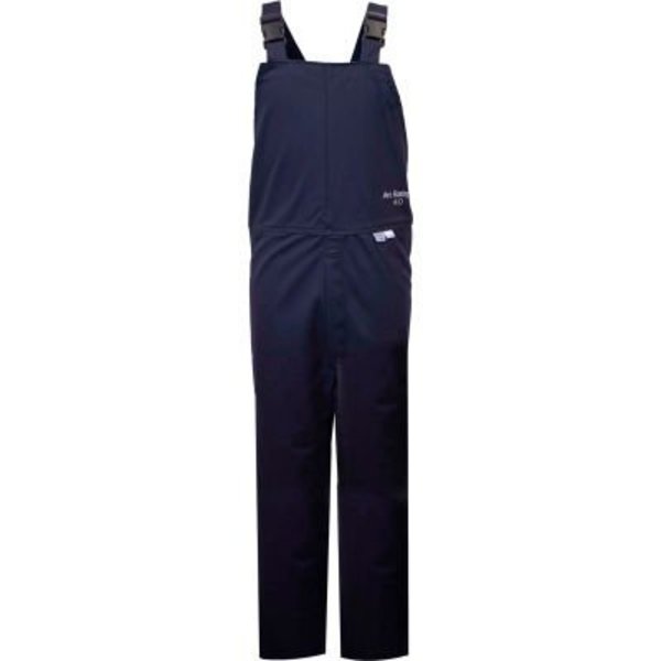 National Safety Apparel ArcGuard 40 cal Compliance Bib Overalls, L, Navy,  C45UQUQ40LG32